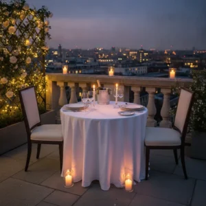 Rooftop Dinner Reservation